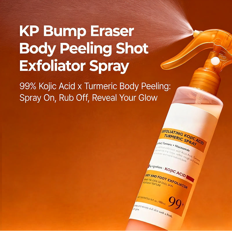Purelums Peel Shot - Kojic + Turmeric Body Peel Spray