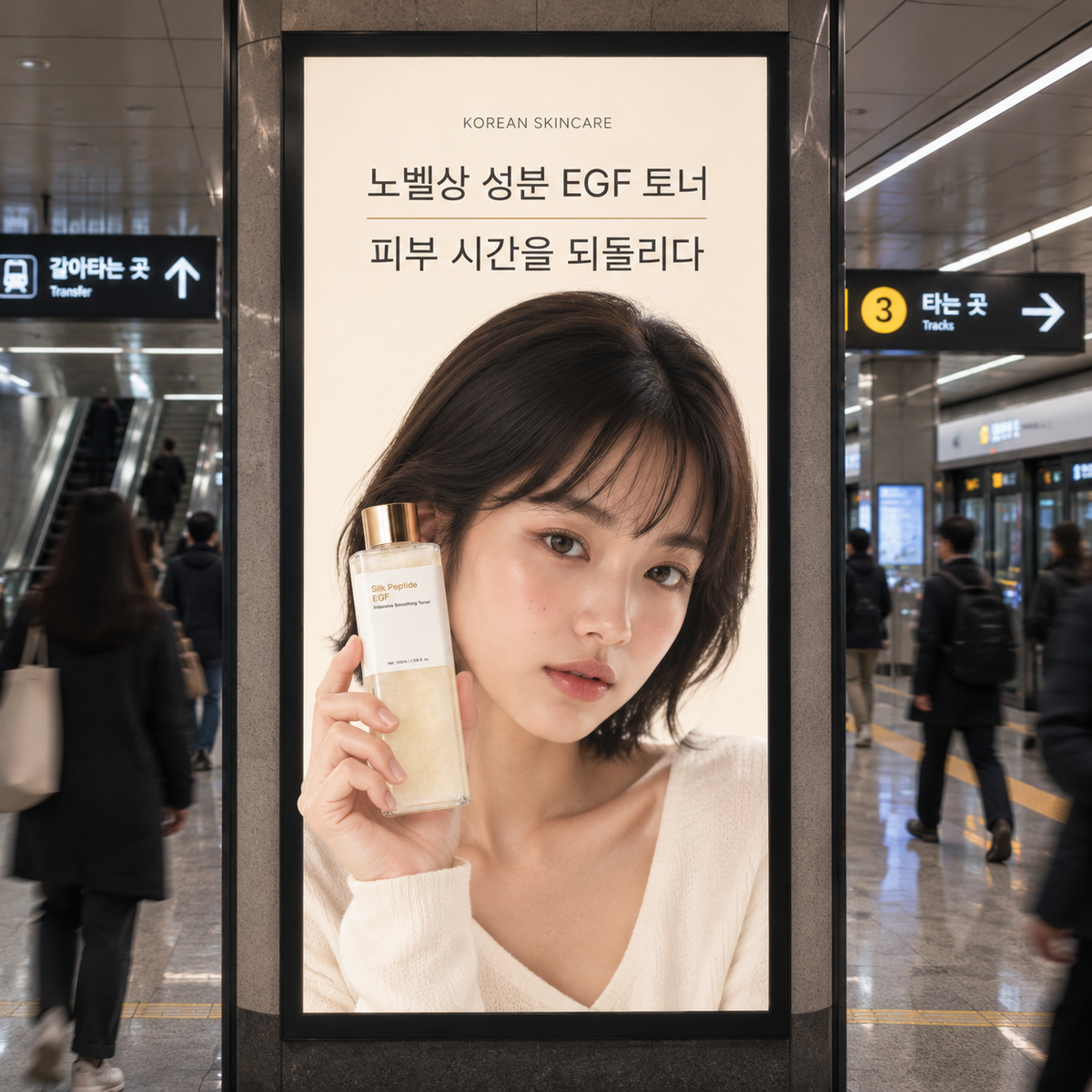 Korean skincare toner feature