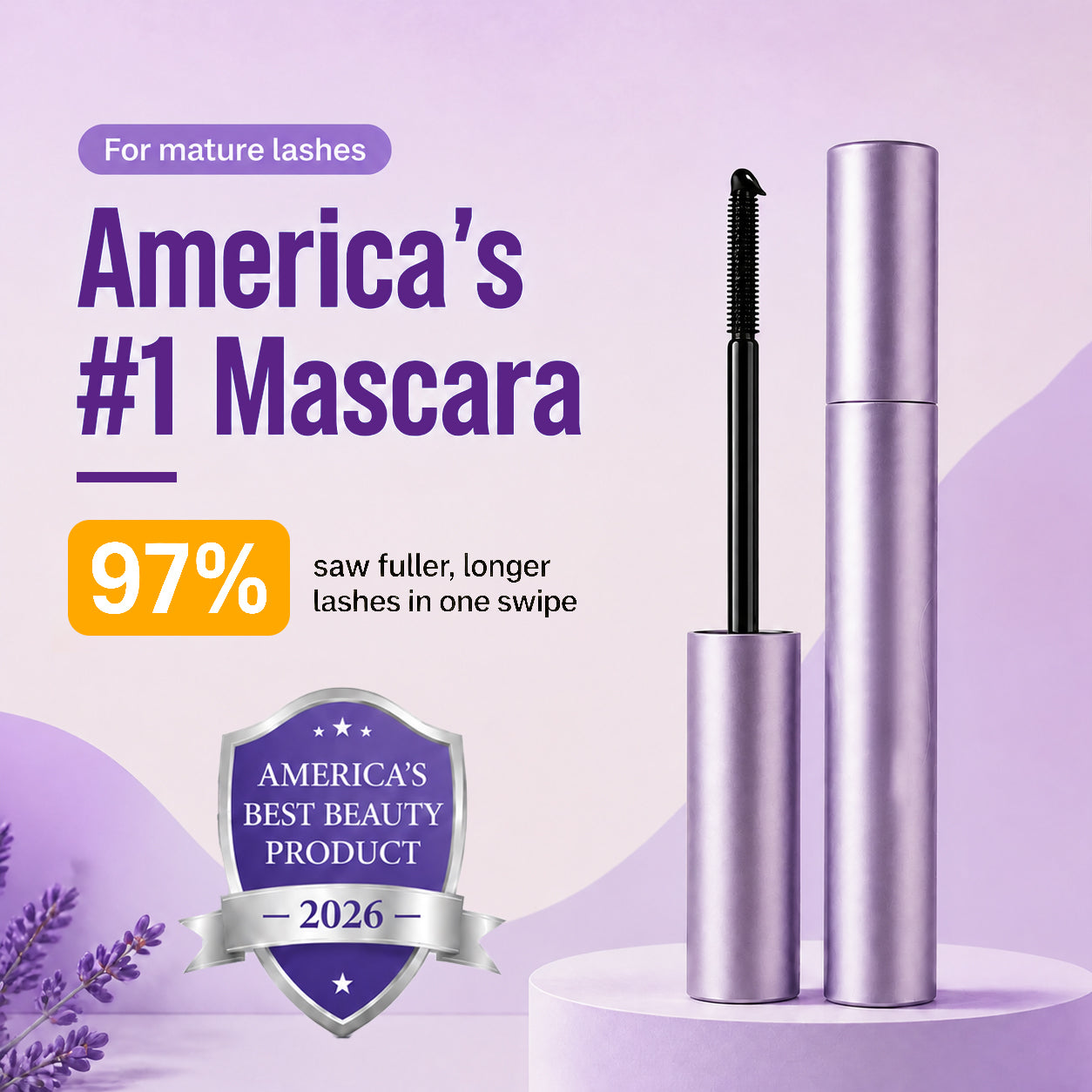 purelums Mascara - For Mature Lashes