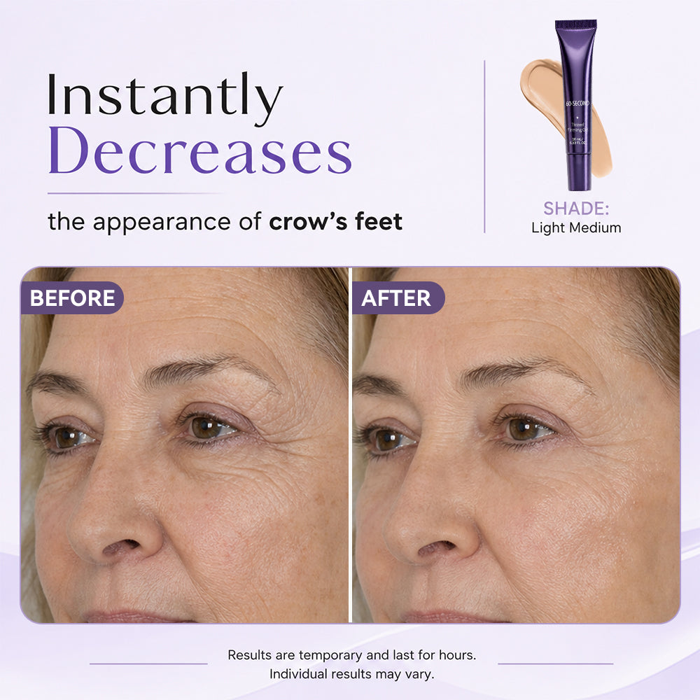 Premium purple eye care product presentation