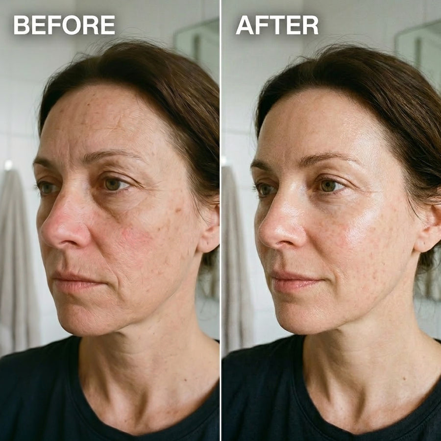 Customer skincare result