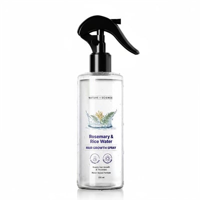 Rosemary Water with Rice Water | 100% Natural Extract