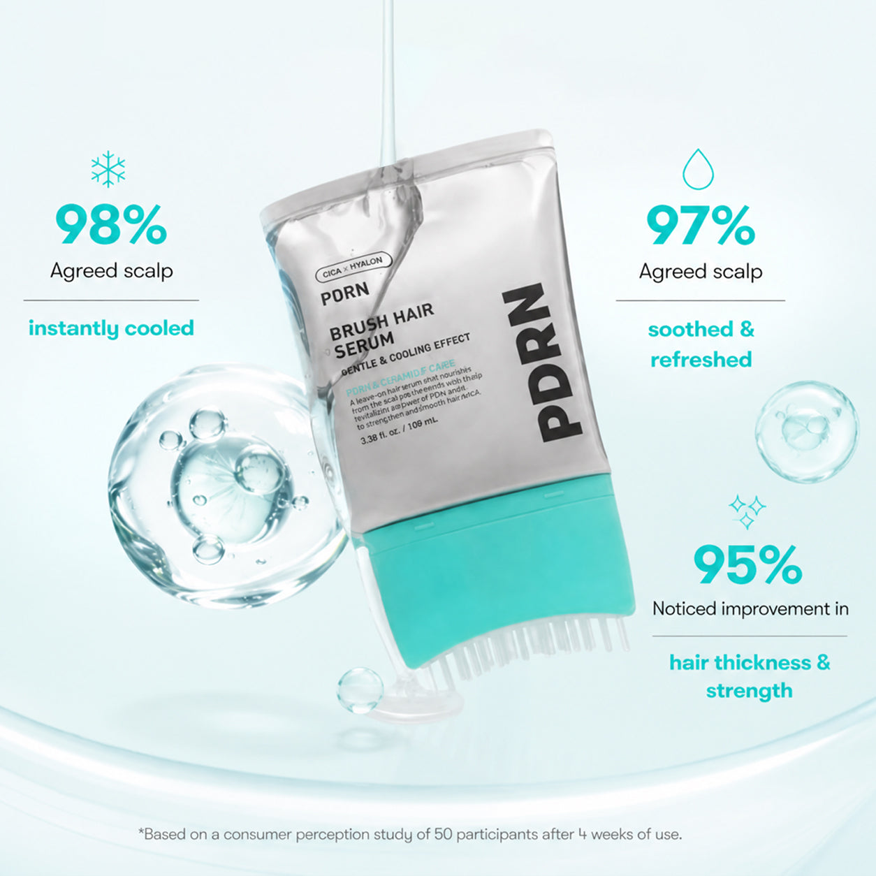 PDRN Reedle Shot Hair Brush Serum