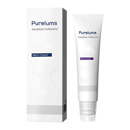 Roller Massage Neck Cream 🧴 Collagen & Hyaluronic Acid | Firms Neck, Reduces Wrinkles & Double Chin