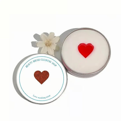 Silicone Makeup Brush Cleaning Pad with Soap