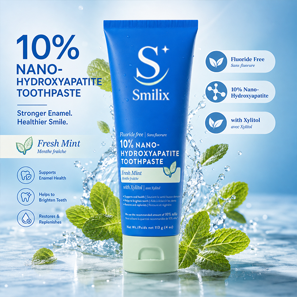 Fluoride Free Nano Hydroxyapatite Toothpaste with Fresh Mint
