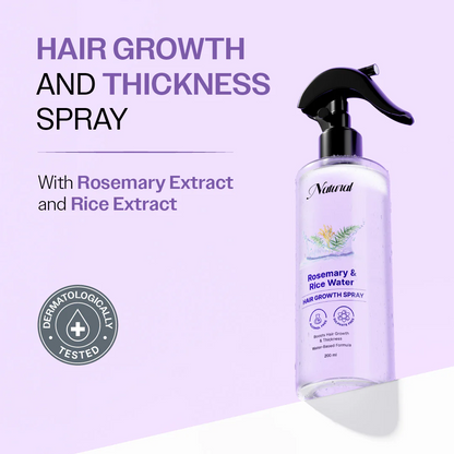 Rosemary Water with Rice Water |100% Natural Extract