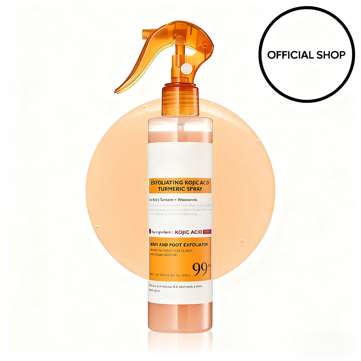 Purelums Peel Shot - Kojic + Turmeric Body Peel Spray
