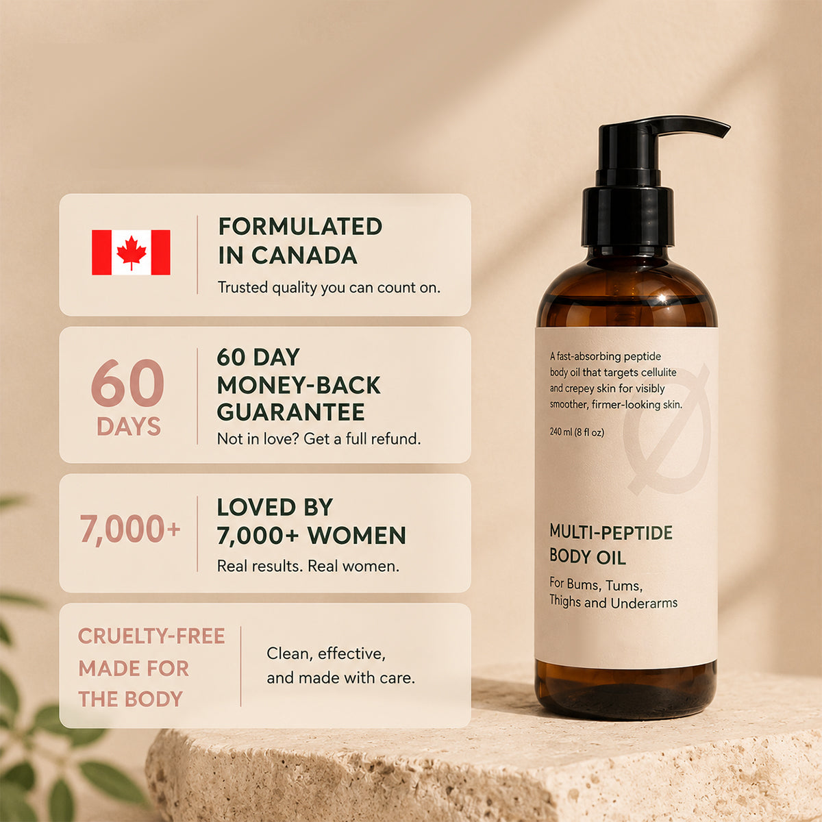 purelums™  Peptide Body Oil