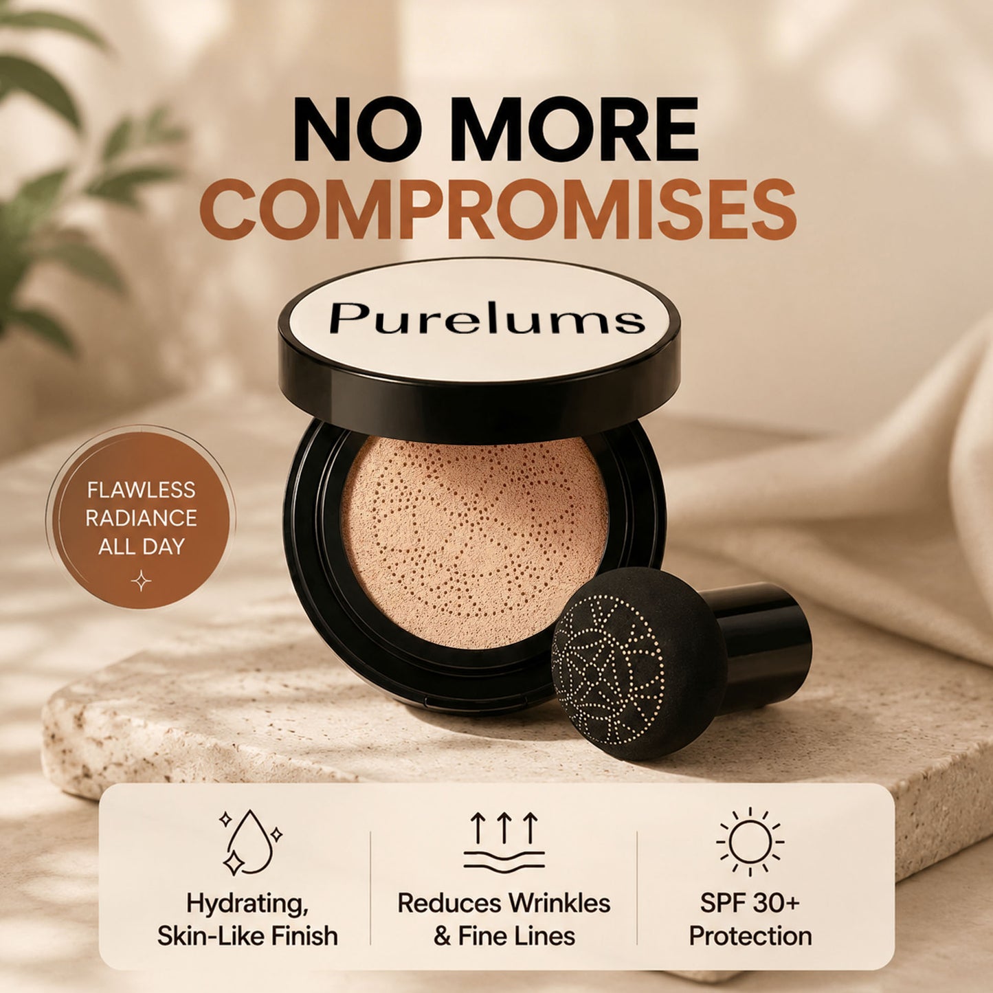 Purelums Glow Foundation Cushion