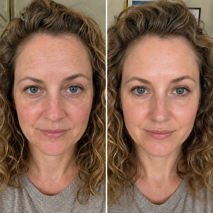 Customer skincare result