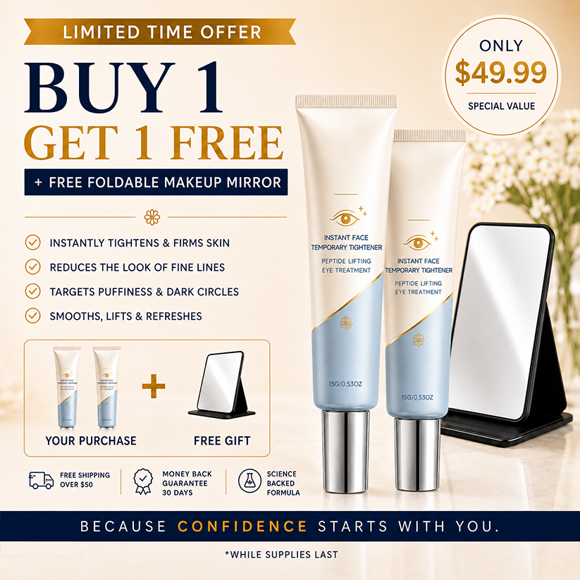 Purelums™ Instant Face Temporary Tightener – Instant visible results in 30 seconds