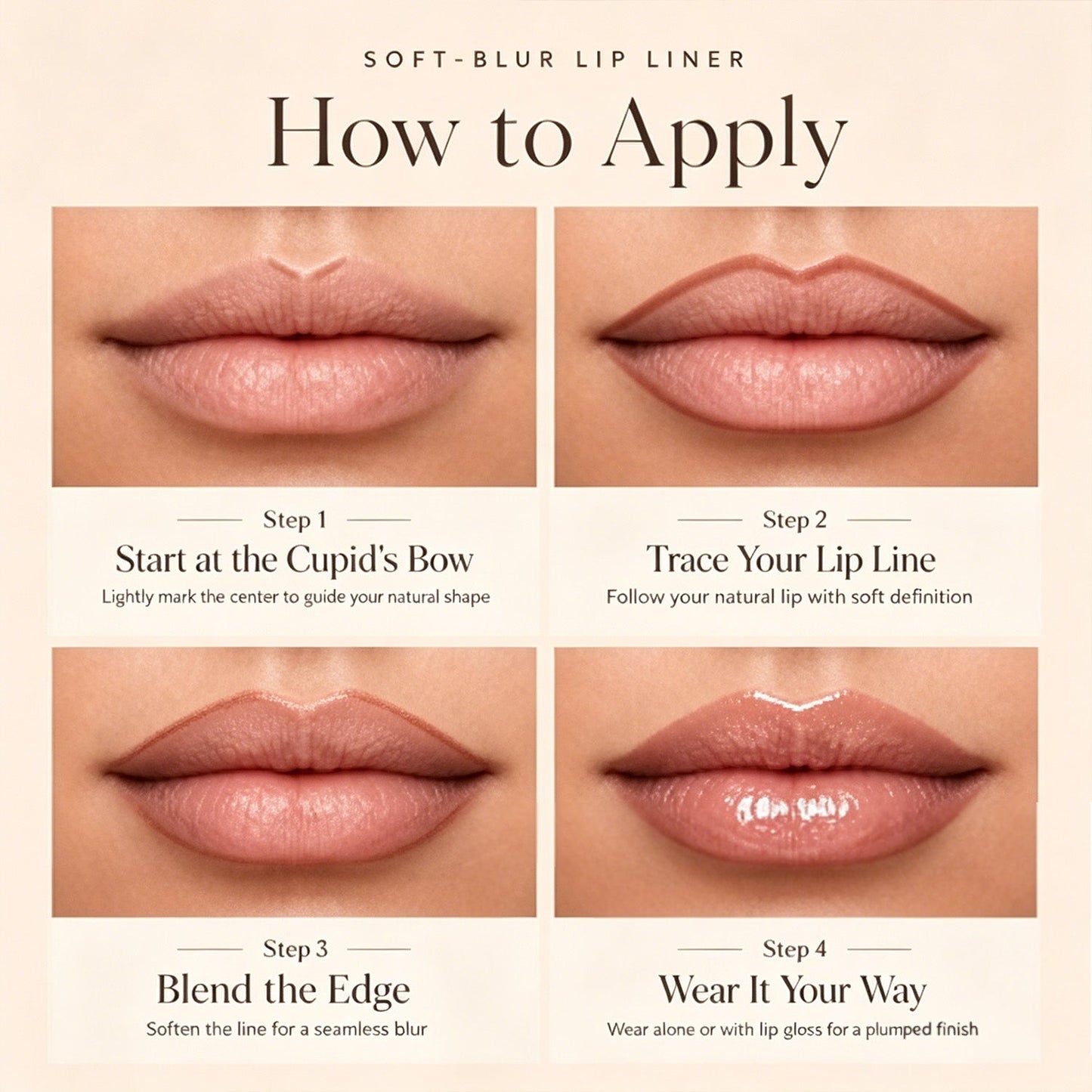 💄purelums  Fuller-Looking Lips — Effortlessly Defined