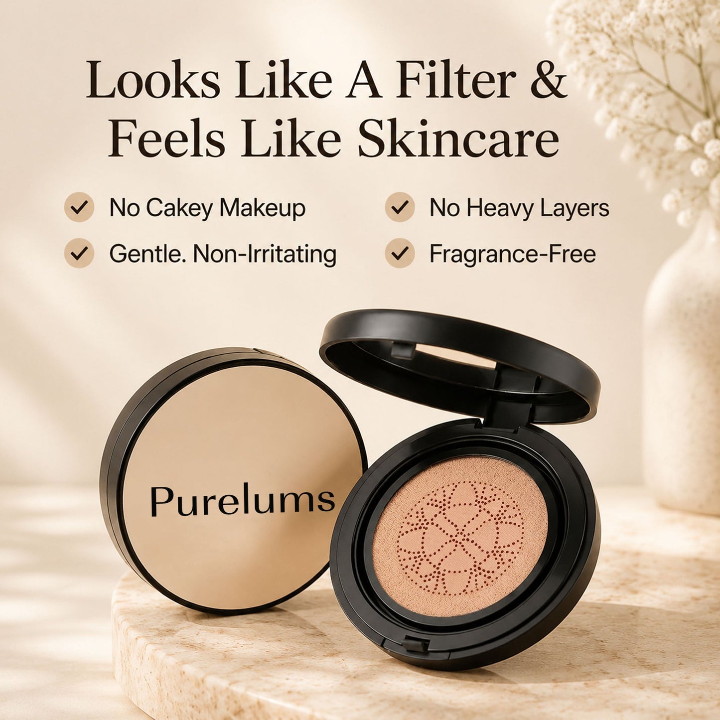 Purelums Glow Foundation Cushion