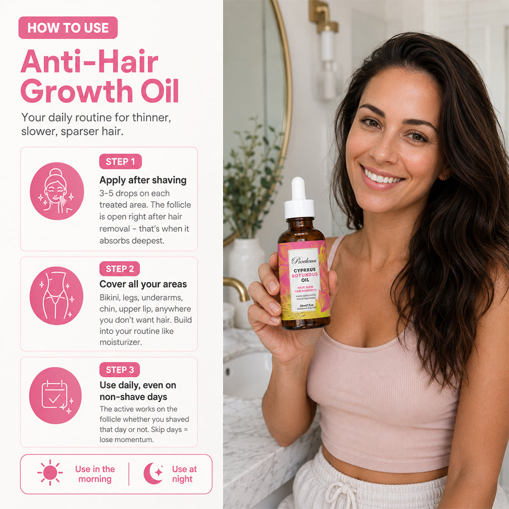 Anti-Hair Growth Oil